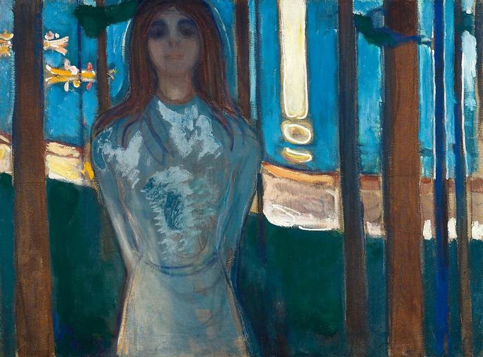 Nyári este, Edvard Munch