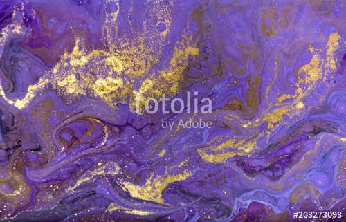 Marble abstract acrylic background. Violet marbling artwork texture. Marbled ripple pattern., Premium Kollekció