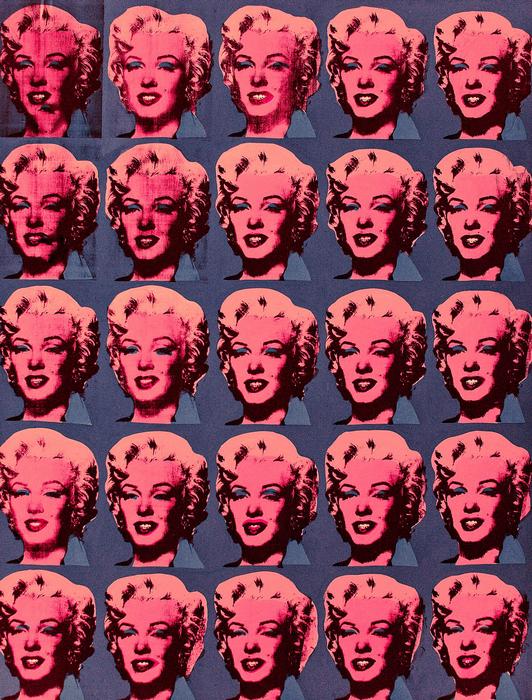 Pop art - Pink Marilyn, 