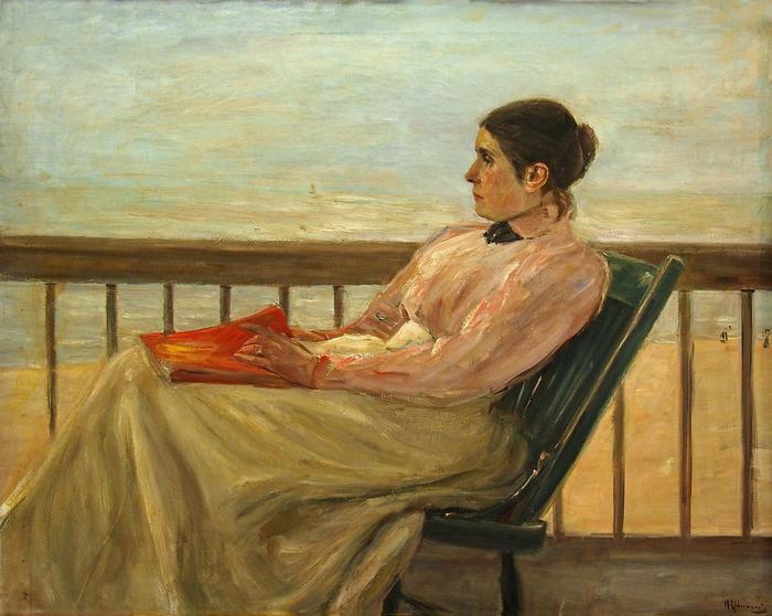 Martha Liebermann portréja, Max Liebermann