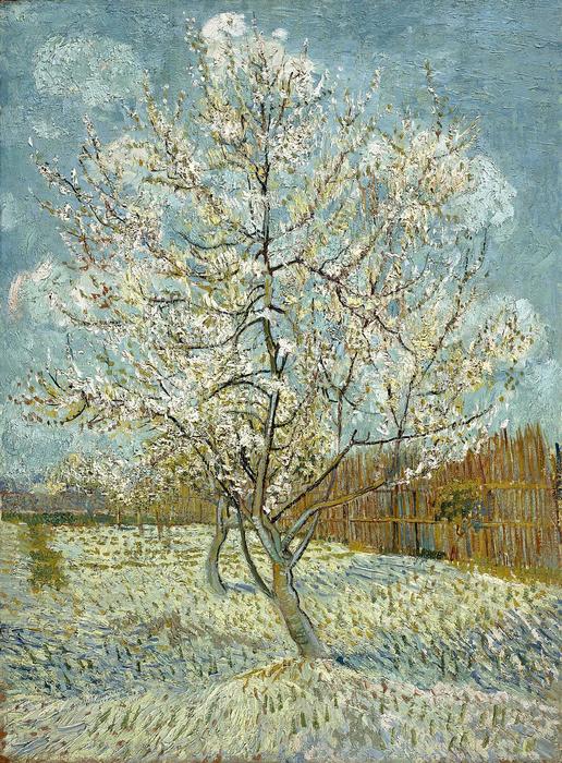 Rózsaszín barackfa, Vincent Van Gogh