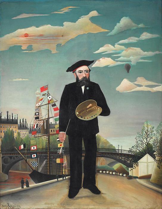 Önarckép, Henri Rousseau