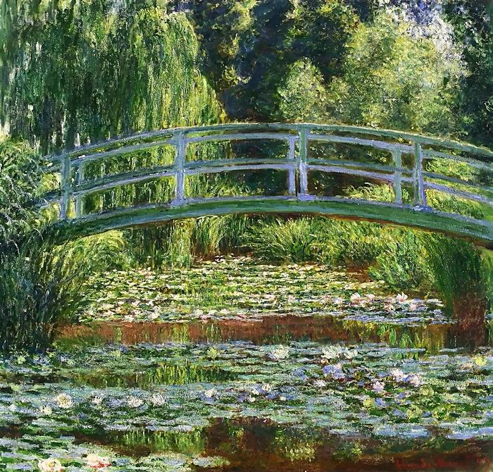 A japán híd Givernyben (1899), Claude Monet