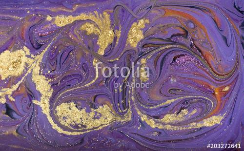 Marble abstract acrylic background. Violet marbling artwork texture. Marbled ripple pattern., Premium Kollekció