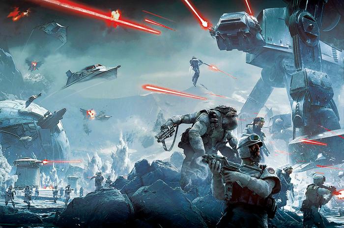 Star Wars: Battlefront - Twilight company videójáték  téma, 