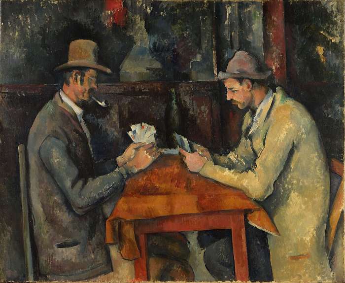 Kártyázók (2 férfi) (1892–1895), Paul Cézanne