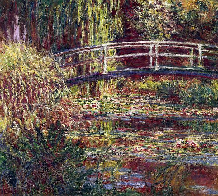 A japán híd Givernyben (1900), Claude Monet