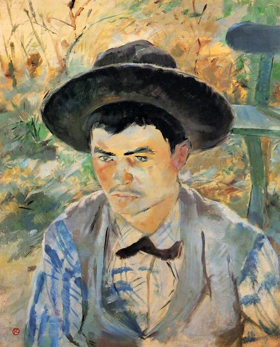 Fiatal férfi, Henri de Toulouse Lautrec