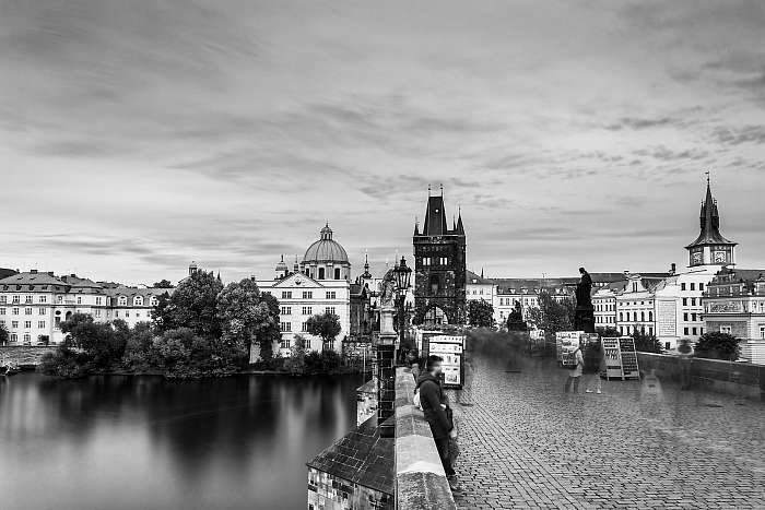 Károly-híd, Prága fekete-fehérben, Premium Kollekció