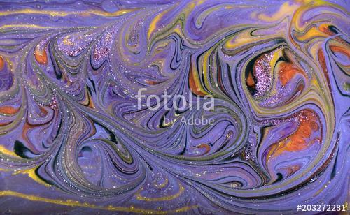 Marble abstract acrylic background. Violet marbling artwork texture. Marbled ripple pattern., Premium Kollekció