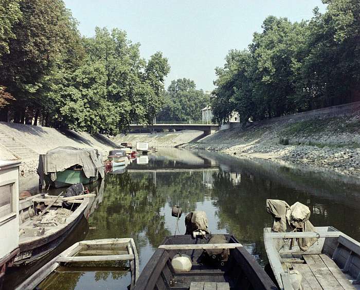 Csónakok az esztergomi Kis-Dunán (1973), 