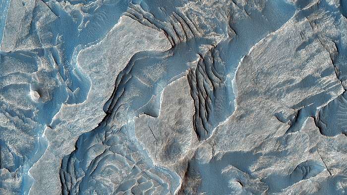 Melas Chasma, Layered Deposits, Mars felszín, Fotóművészek