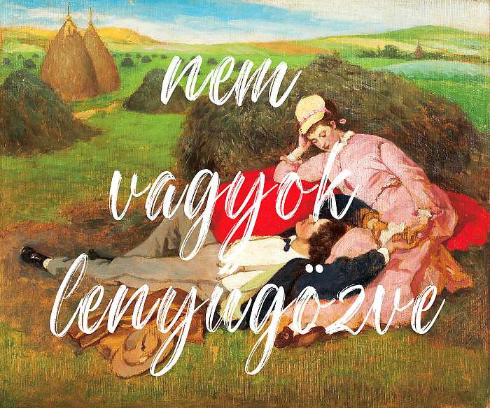 Nem vagyok lenyűgözve - Szerelmespár c. festmény alapján (Barokk & Graffiti), Partner Kollekció