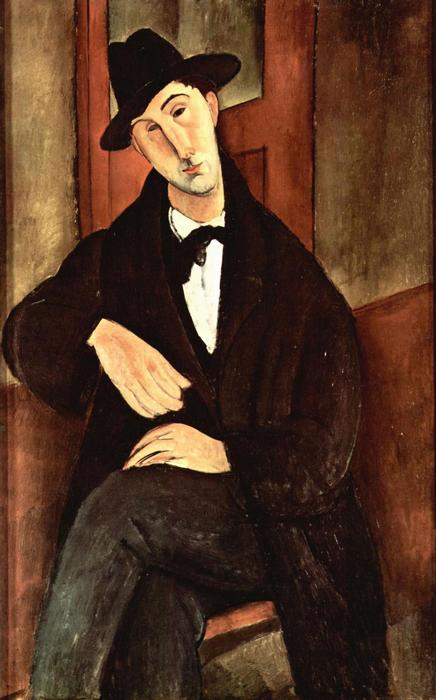 Mario Varfogli portréja, Modigliani