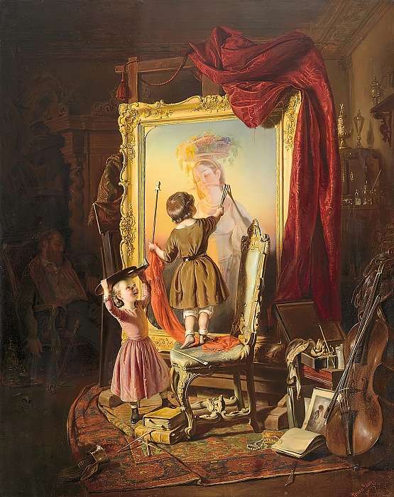 A festő álma (1851), Borsos József