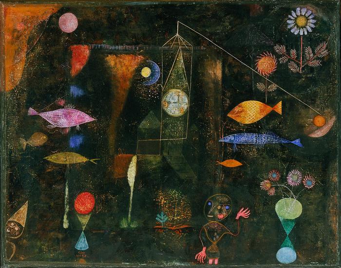 Halak a patakban, Paul Klee