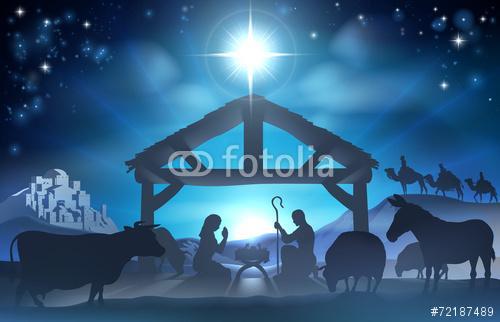 Karácsonyi Nativity Scene, Premium Kollekció