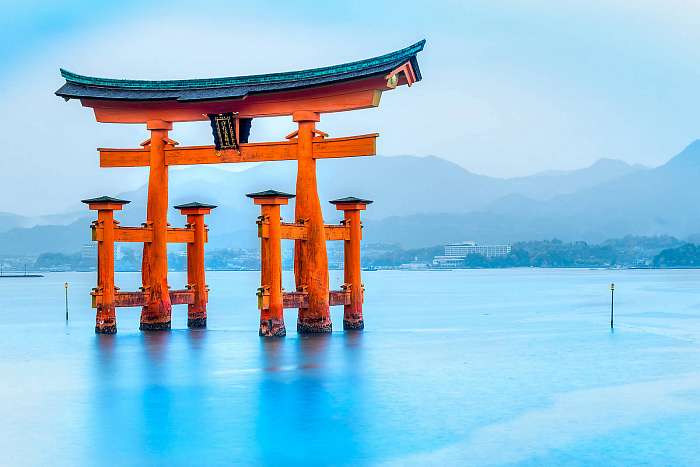 Miyajima Torii kapu, Japán., Premium Kollekció