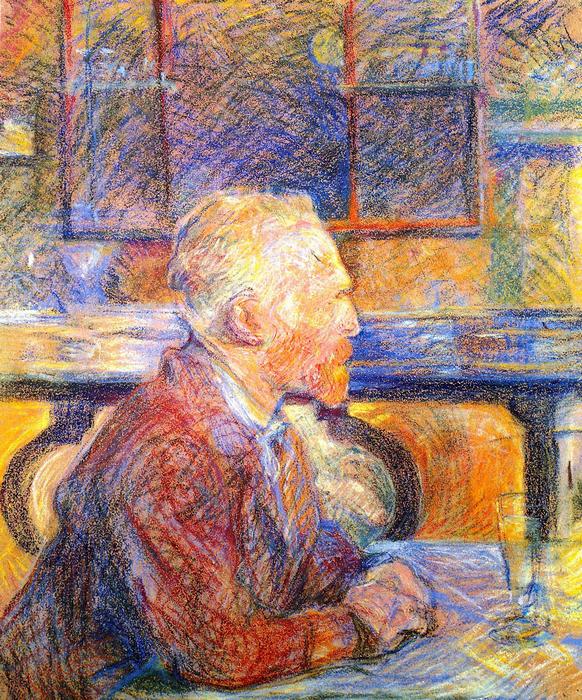 Van Gogh portréja, Henri de Toulouse Lautrec