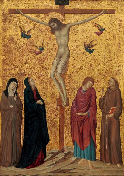 Jézus a kereszten, Ugolino da Siena