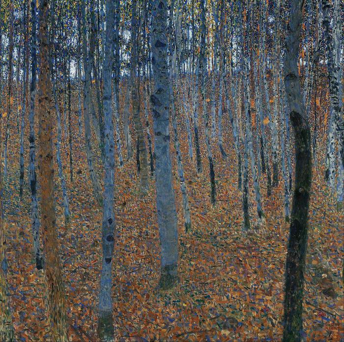 Nyírfaerdő, Gustav Klimt