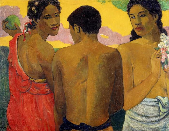 Három tahiti, Paul Gauguin