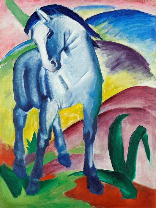 Kék ló, Franz Marc