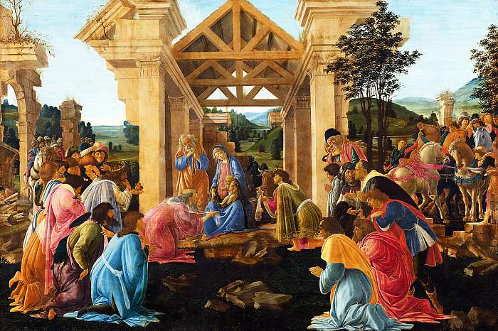 A háromkirályok imádása, Sandro Botticelli