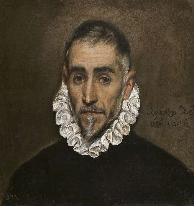 Egy idős úr portréja, El Greco