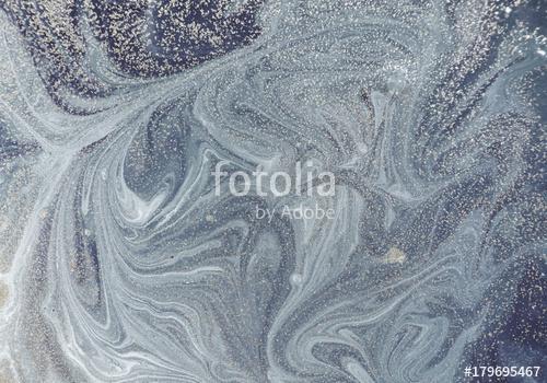 Marble abstract background with golden powder. Nature marbling texture., Premium Kollekció
