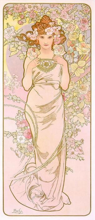 Rózsa, Alfons Mucha