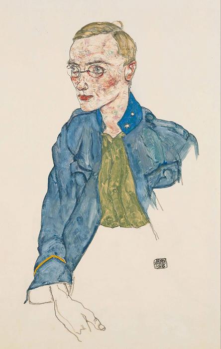 Az önkéntes Lance tizedes, Egon Schiele