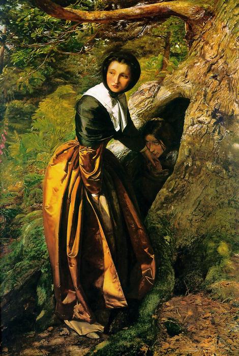 Az üldözött királypárti (1853), John Everett Millais