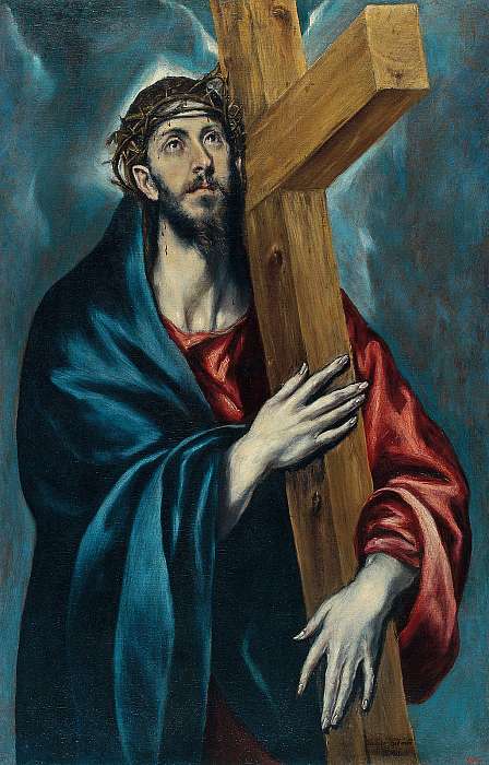 A keresztet hordozó Krisztus, El Greco