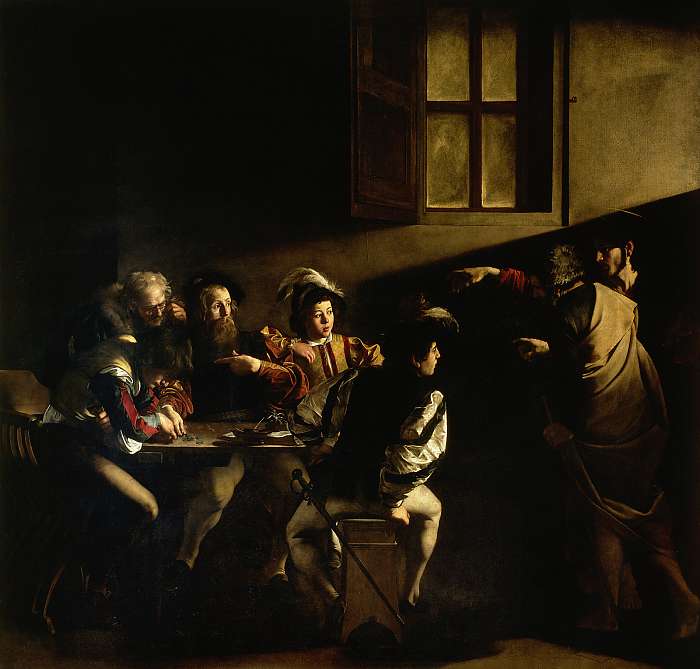Szent Máté elhívása (1599-1600), Caravaggio