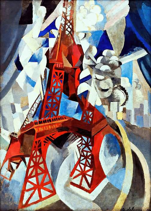 Vörös Eiffel-torony 2., Robert Delaunay Vörös Eiffel-torony 2., Robert Delaunay