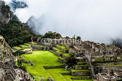Machu Picchu, az ősi inka város Andoknál, Peru, Premium Kollekció