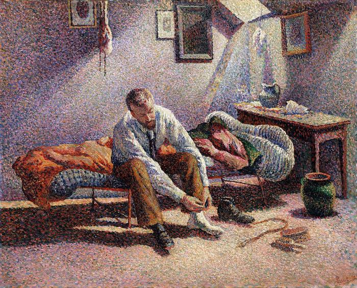 Kora reggel - színverzió 1., Maximilien Luce 