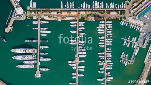 Casa de Campo. Big port for yacht parking. Horizontal, Premium Kollekció