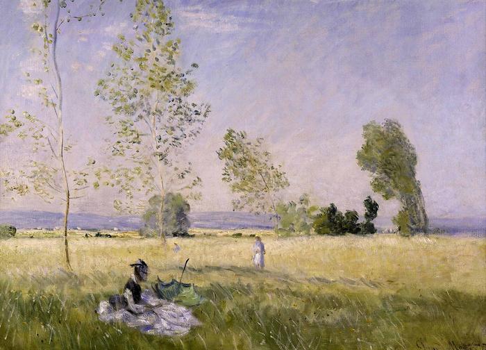 Kis nyári pihenő (1874), Claude Monet