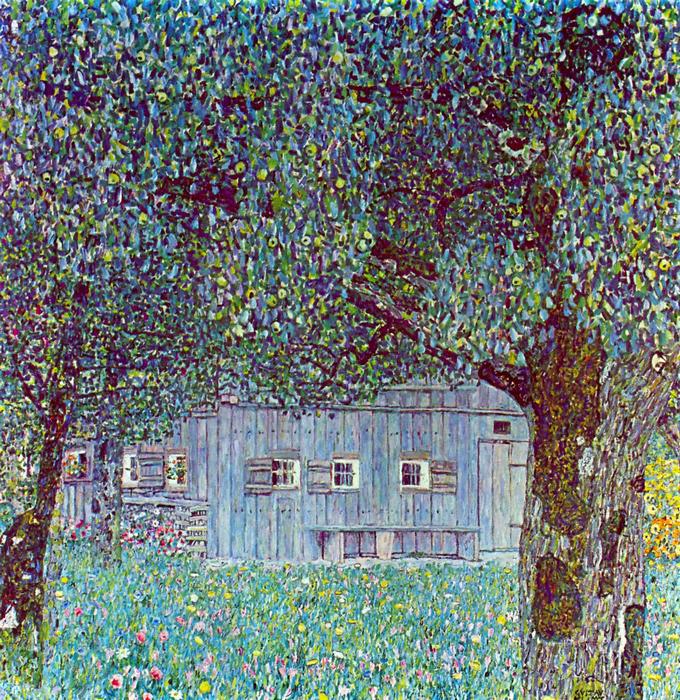 Parasztház Buchbergben, 1911 (1.színváltozat), Gustav Klimt