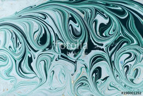 Marble abstract acrylic background. Nature green marbling artwork texture. Golden glitter., Premium Kollekció