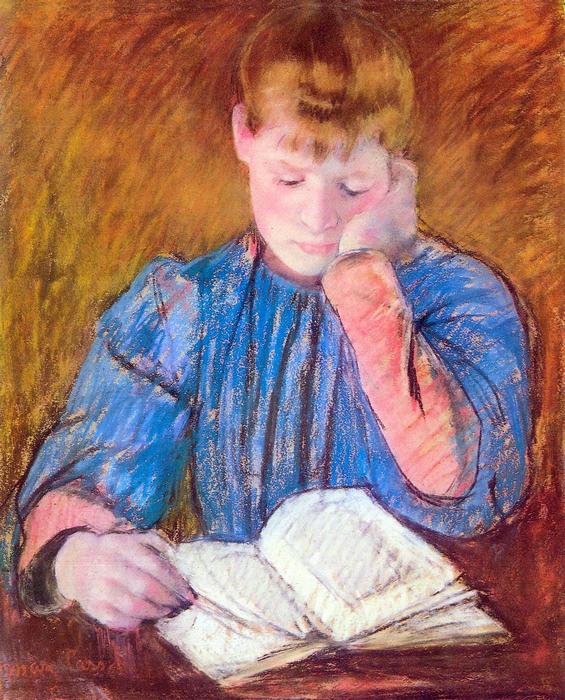 Olvasó gyermek, Mary Cassatt