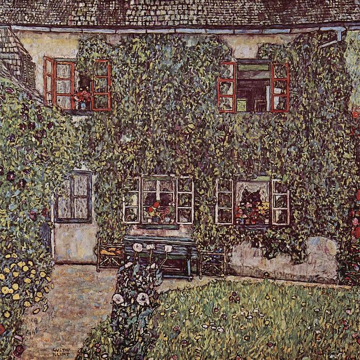 Erdészház Weissenbach-ban, Gustav Klimt