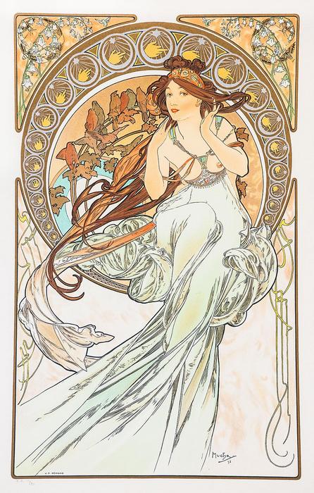 Zene, Alfons Mucha