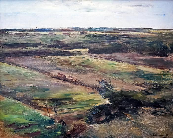 Holland tájkép (színverzió 1.), Max Liebermann