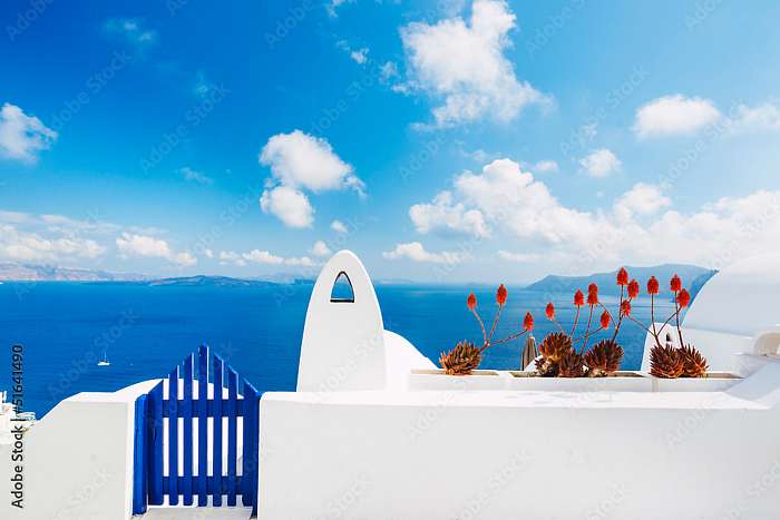 Santorini látkép, Görögország, Partner Kollekció