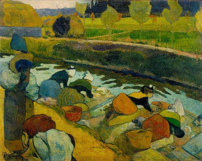 Mosónők (1888), Paul Gauguin