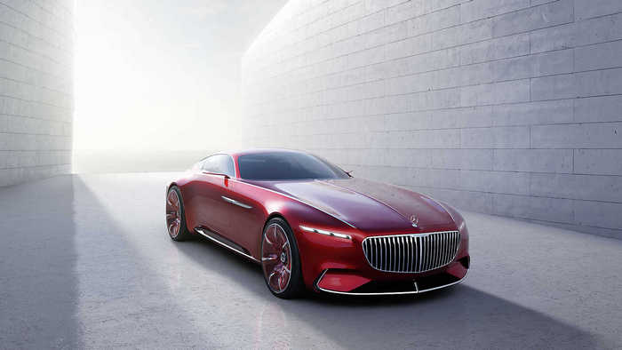 Mercedes Maybach Concept Front, 