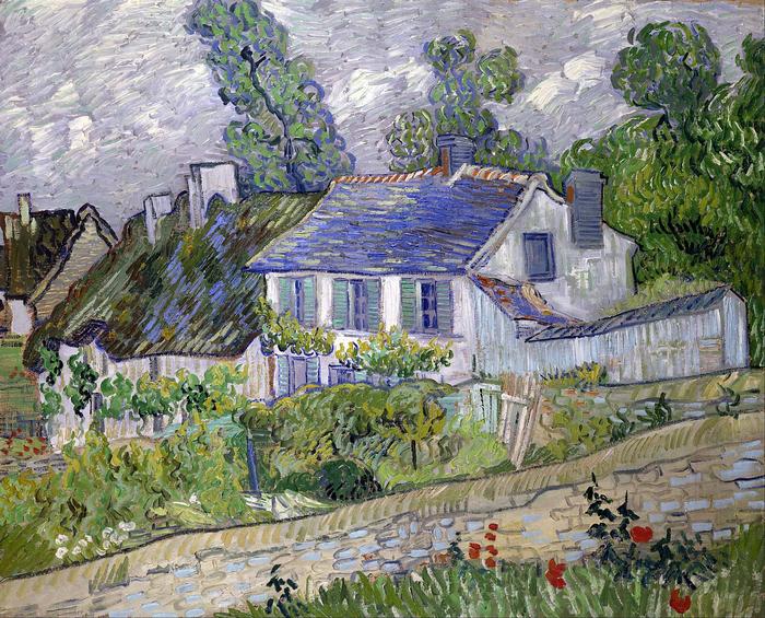 Ház Auvers-ben, Vincent Van Gogh